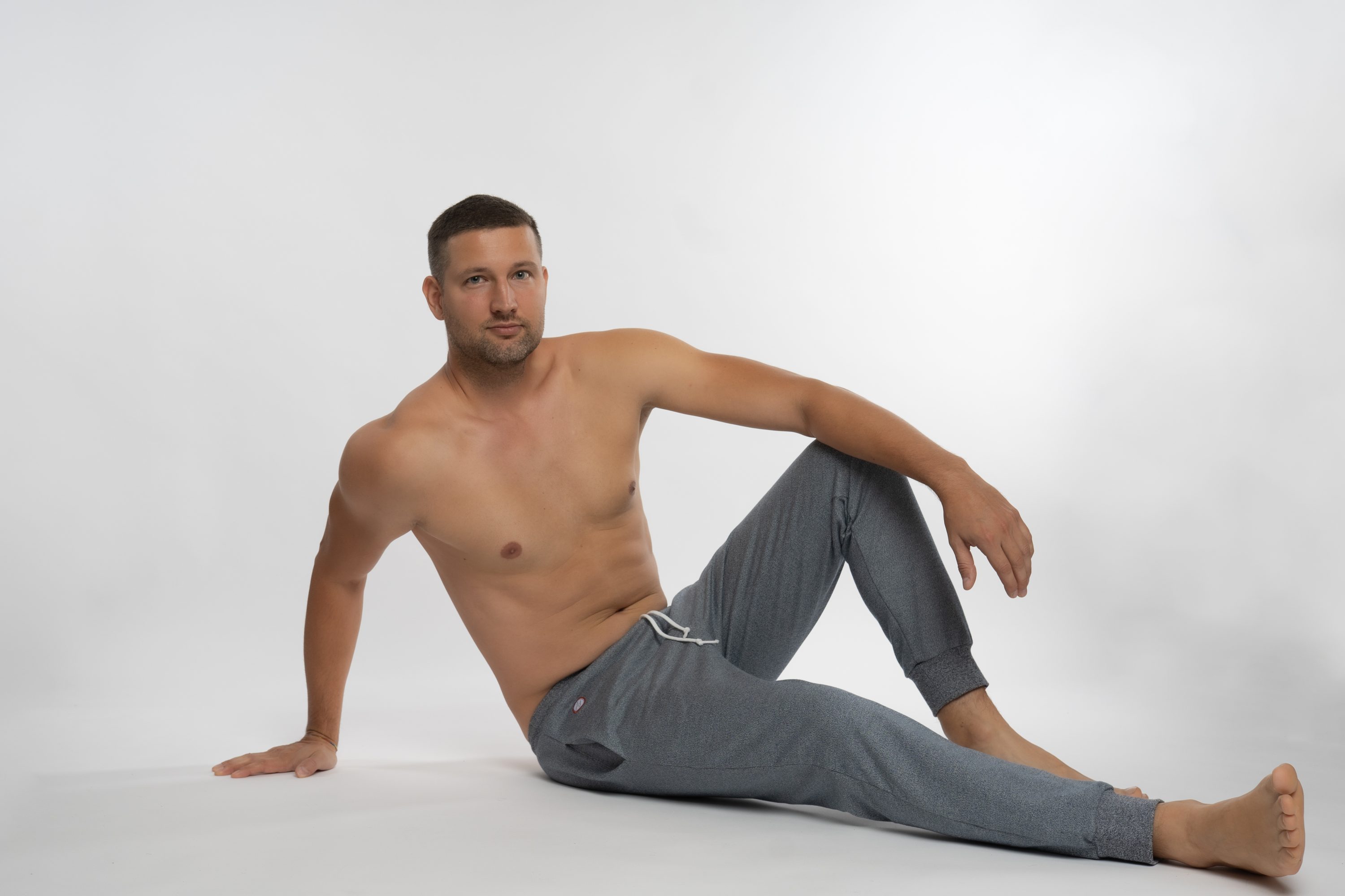 pantalon homewear chiné