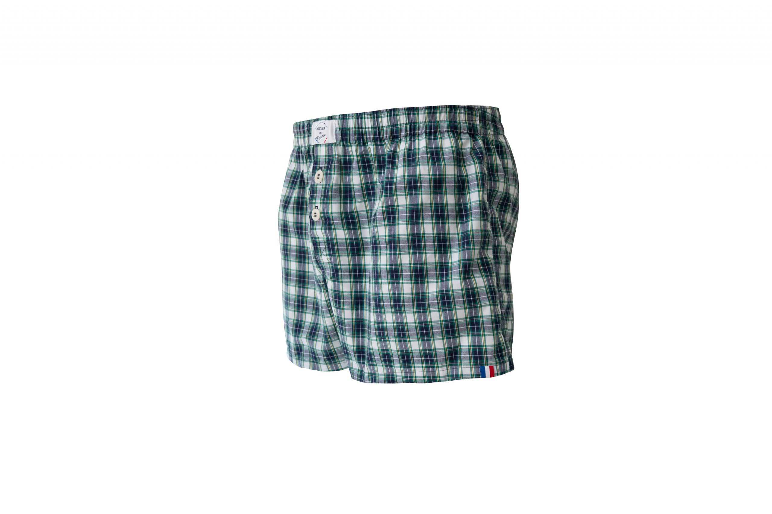 Caleçon tartan écossais