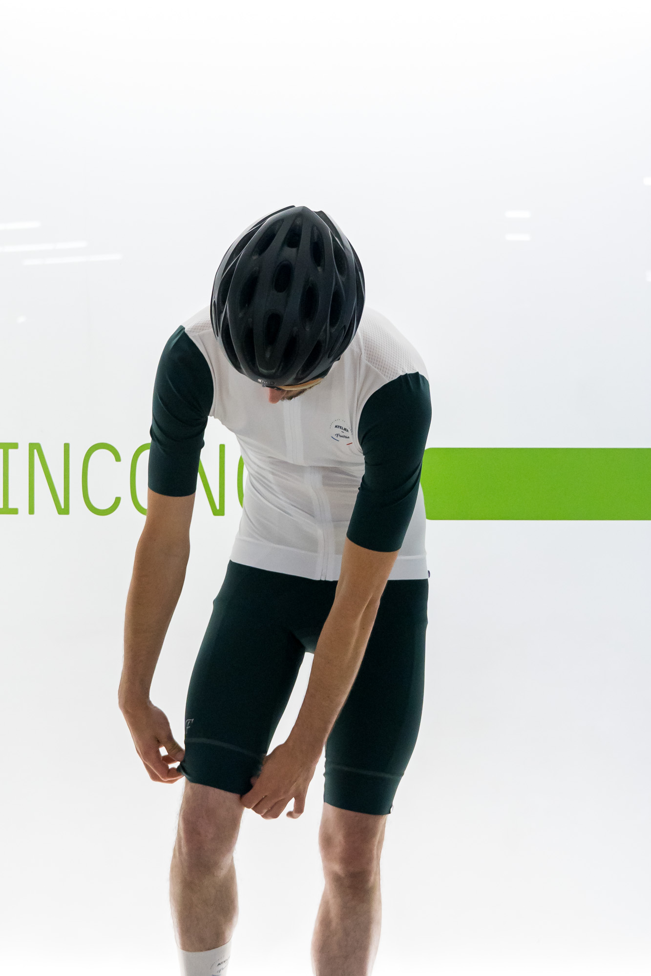 cuissard vert cyclisme